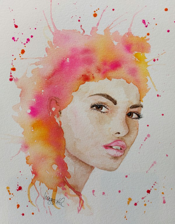 Fierce Girl by Haggith van Hees