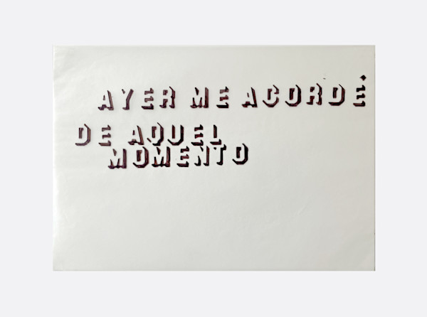 Ayer Me Acordé de Aquel Momento by Marisa Tesauro