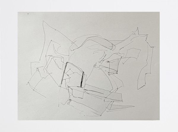 Sketch for Flow Installation by Marisa Tesauro