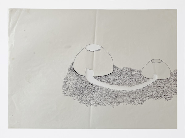 Sketch for Correspondence Installation by Marisa Tesauro