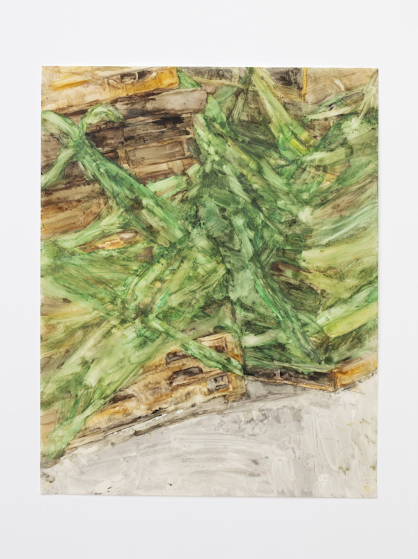 I pallet e pellicola di plastica verde, 29 marzo 2019 by Marisa Tesauro