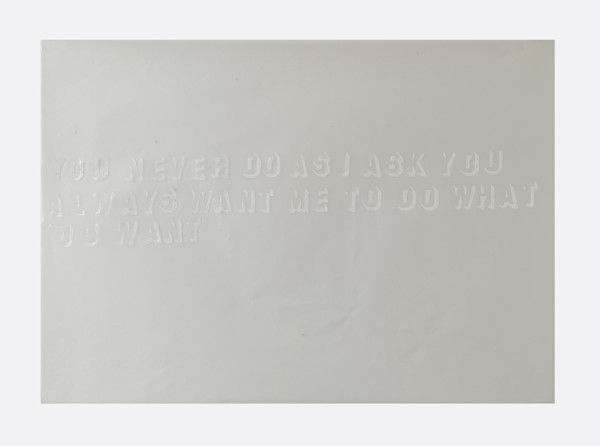 You Never Do As I Ask You by Marisa Tesauro