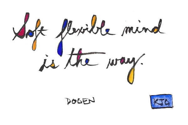 Soft flexible mind is the way by Karen J Gimbel