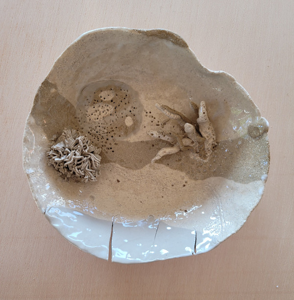 Underwater bowl by Philippa Mollet
