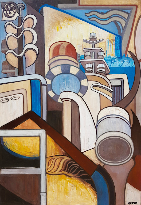 YACHTING ON THE RIVIERA by Marc FERRERO, Image 2.