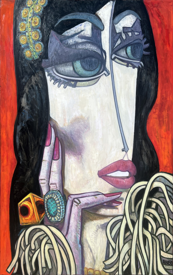 Conversation captivante by Galerie Marc FERRERO