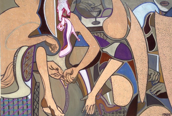 Love Affair and Cubism by Marc FERRERO