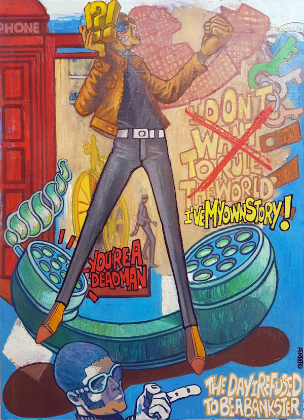 THE DAY I REFUSED TO BE A BANKSTER by Galerie Marc FERRERO