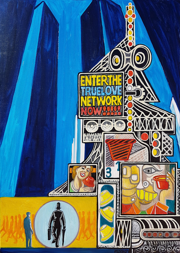 Les écrans geants du monde de l'accéleration by Galerie Marc FERRERO
