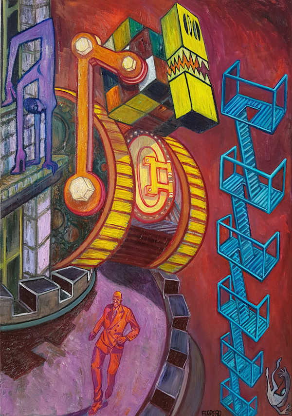 Les jouets mécaniques de l'accélération by Galerie Marc FERRERO