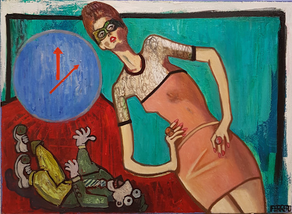 Fight the bankster by Galerie Marc FERRERO