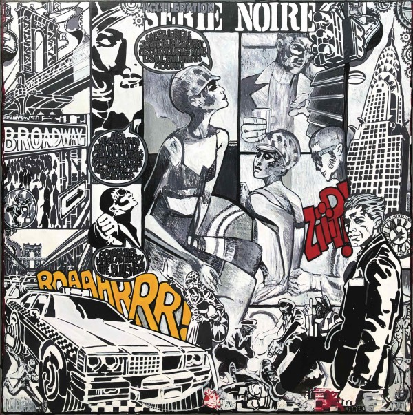 Série Noire dans l'univers disqualifié by Marc FERRERO