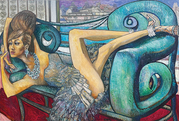 LISA ET SOFA QUESTION MARK by Marc FERRERO, Image 3.