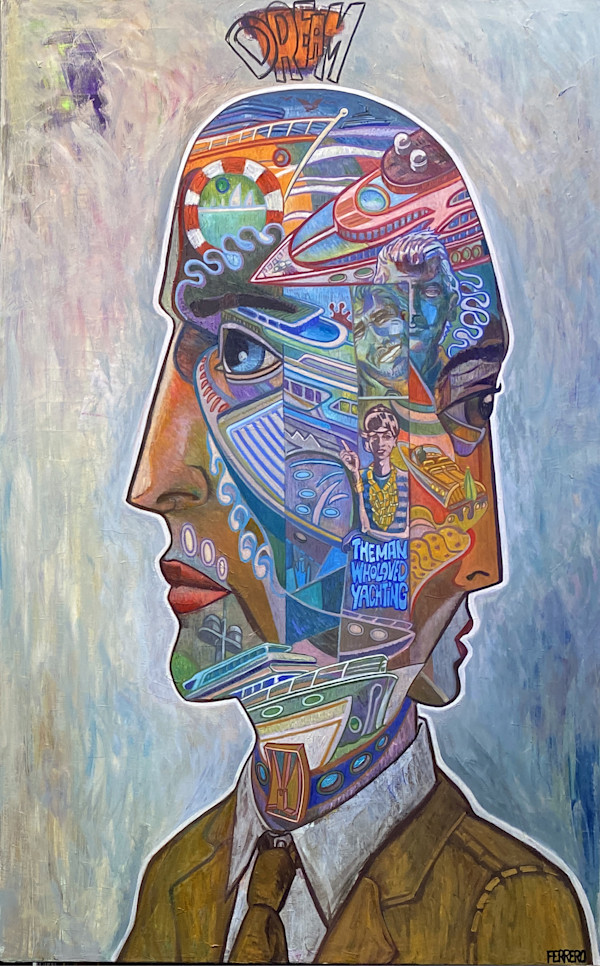 Homme multiface et rêve de yachting by Marc FERRERO