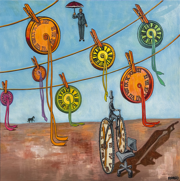 ACCELERATION AND CLOCK DRYING by Galerie Marc FERRERO
