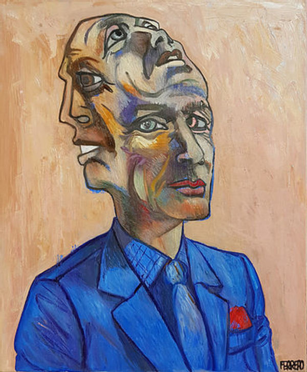 The Multifaced man by Galerie Marc FERRERO