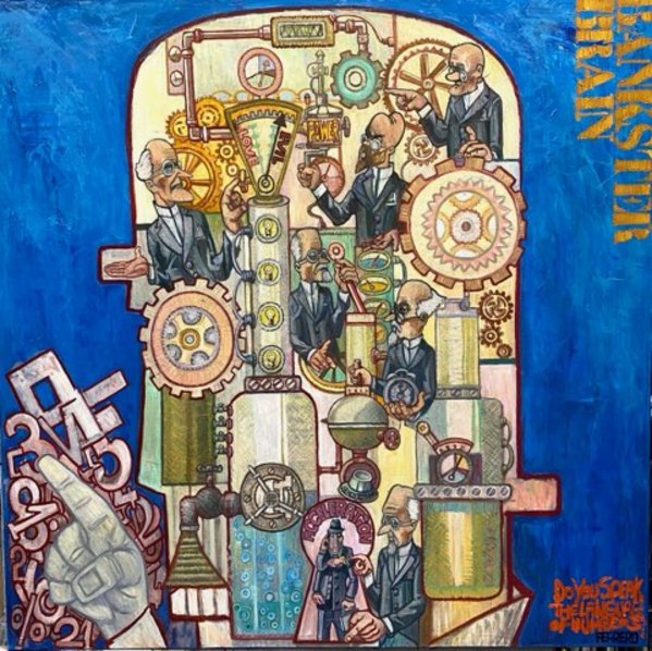 Bankster Brain by Galerie Marc FERRERO