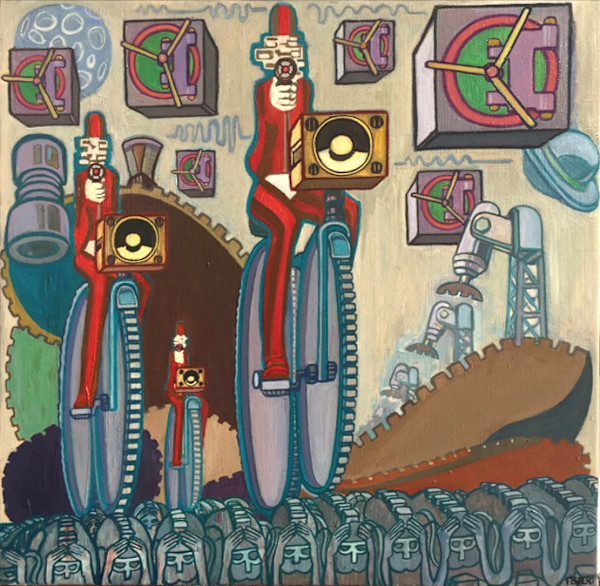 The supervisors by Galerie Marc FERRERO