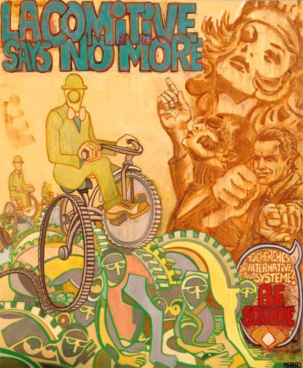 La comitive says NO MORE by Galerie Marc FERRERO