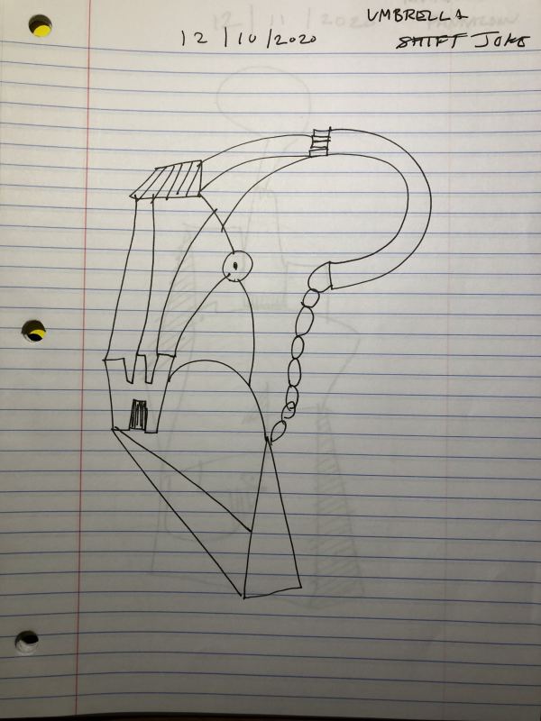 Umbrella Joke by Craig Moran