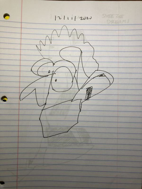 Untitled Pen Sketch by Craig Moran