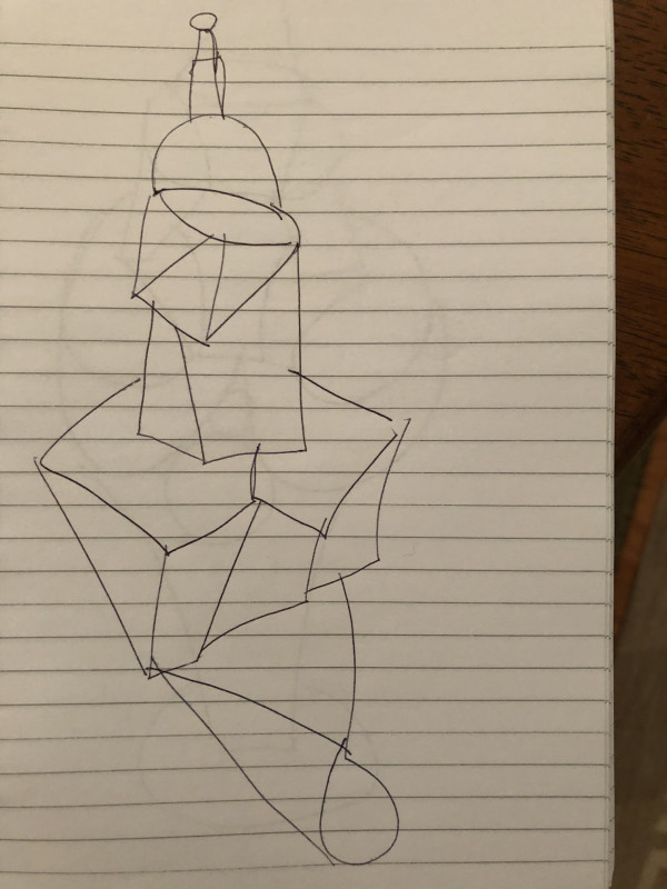 Untitled Pen Sketch by Craig Moran