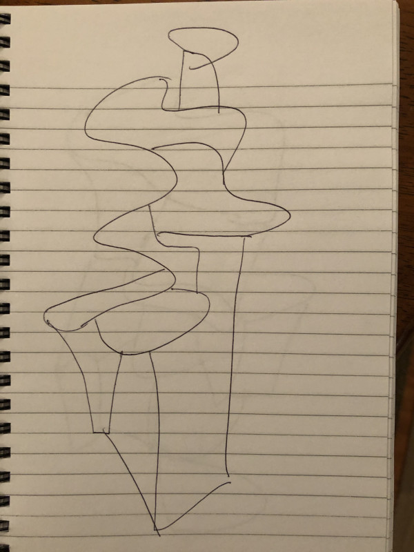 Untitled Pen Sketch by Craig Moran