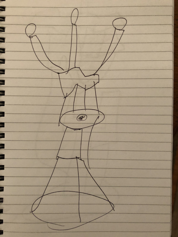 Untitled Pen Sketch by Craig Moran