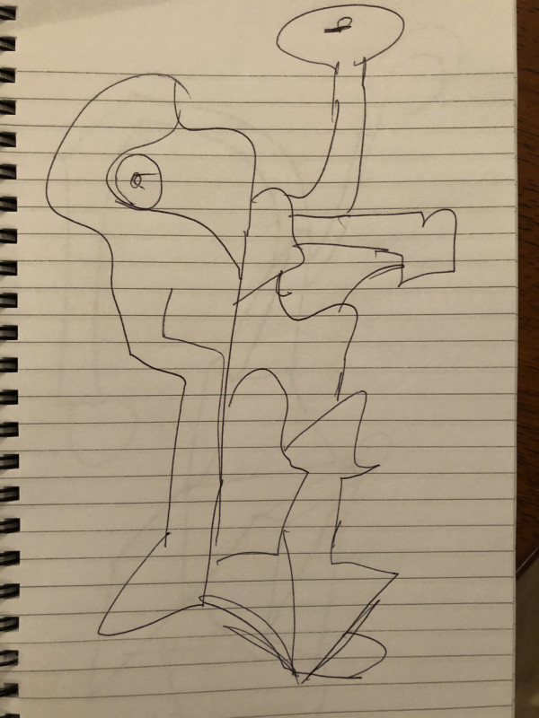 Untitled Pen Sketch by Craig Moran