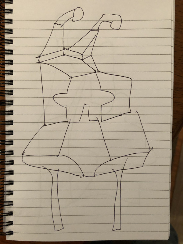 Untitled Pen Sketch by Craig Moran