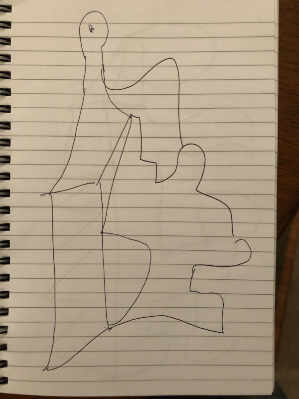 Untitled Pen Sketch by Craig Moran