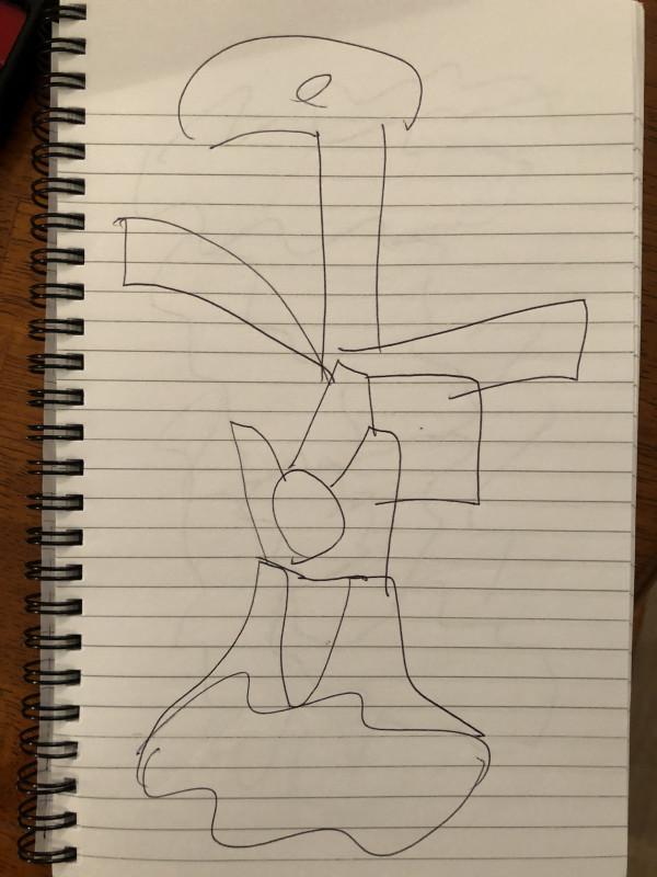 Untitled Pen Sketch by Craig Moran