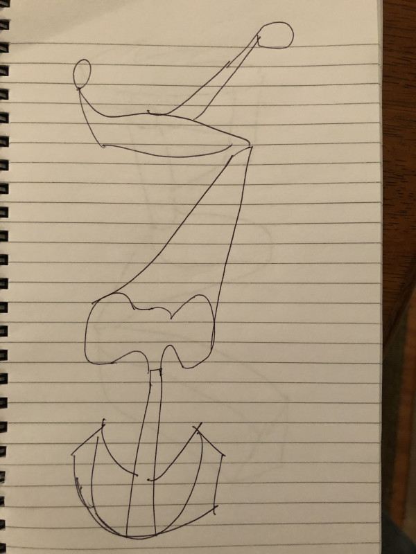 Untitled Pen Sketch by Craig Moran