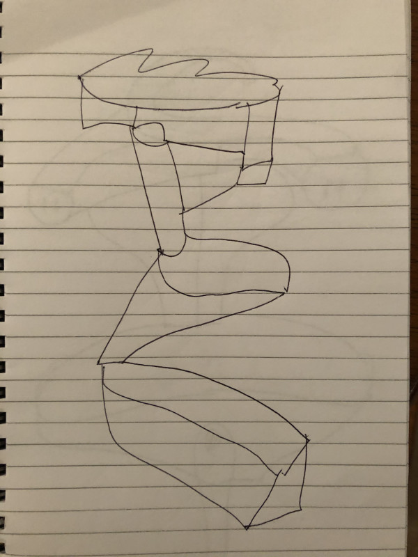 Untitled Pen Sketch by Craig Moran