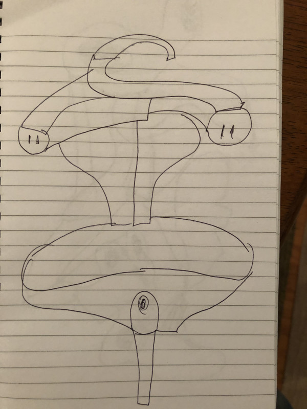 Untitled Pen Sketch by Craig Moran