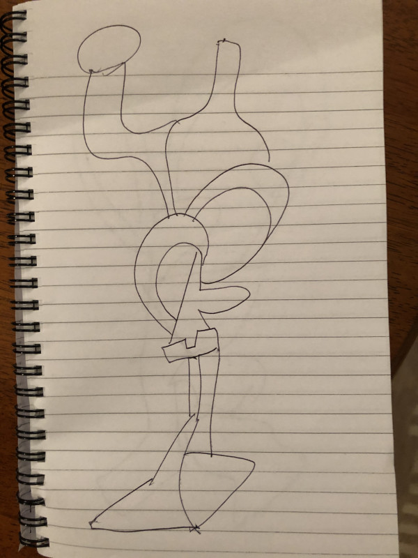 Untitled Pen Sketch by Craig Moran