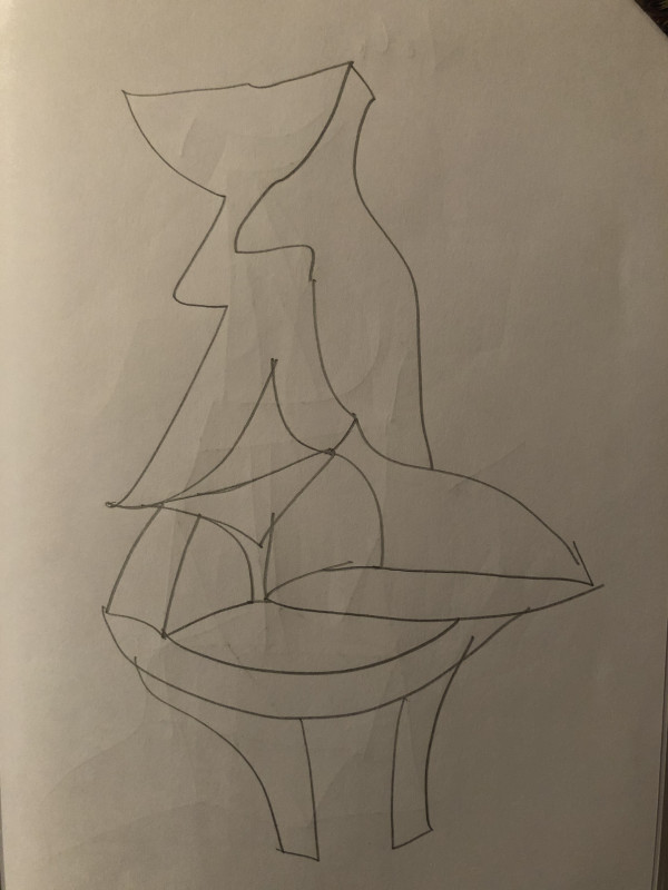 Untitled Pencil Sketch by Craig Moran