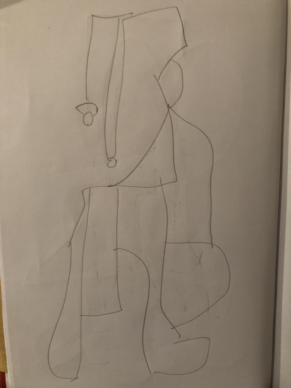Untitled Pencil Sketch by Craig Moran