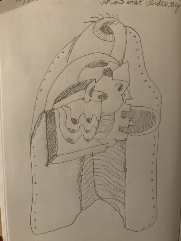 Untitled Pencil Sketch by Craig Moran
