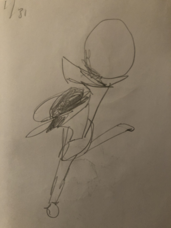Untitled Pencil Sketch by Craig Moran