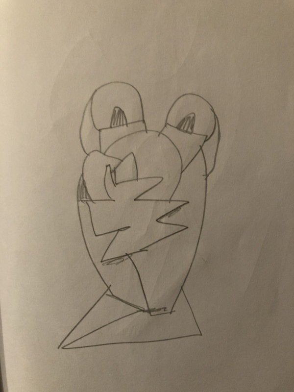 Untitled Pencil Sketch by Craig Moran