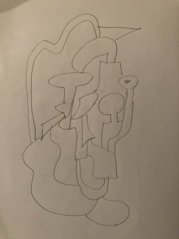 Untitled Pencil Sketch by Craig Moran