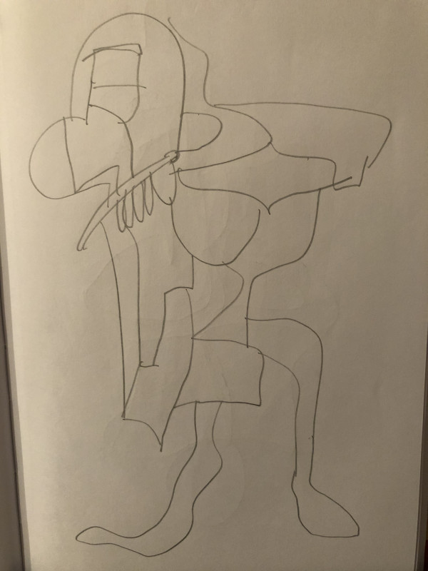Untitled Pencil Sketch by Craig Moran