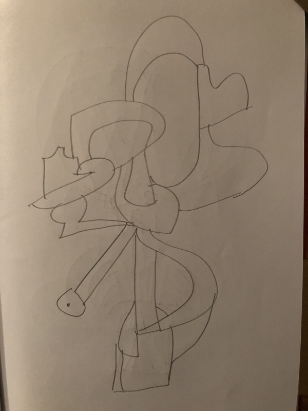 Untitled Pencil Sketch by Craig Moran