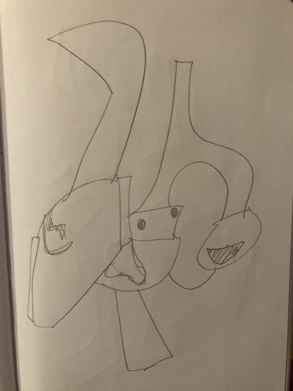 Untitled Pencil Sketch by Craig Moran