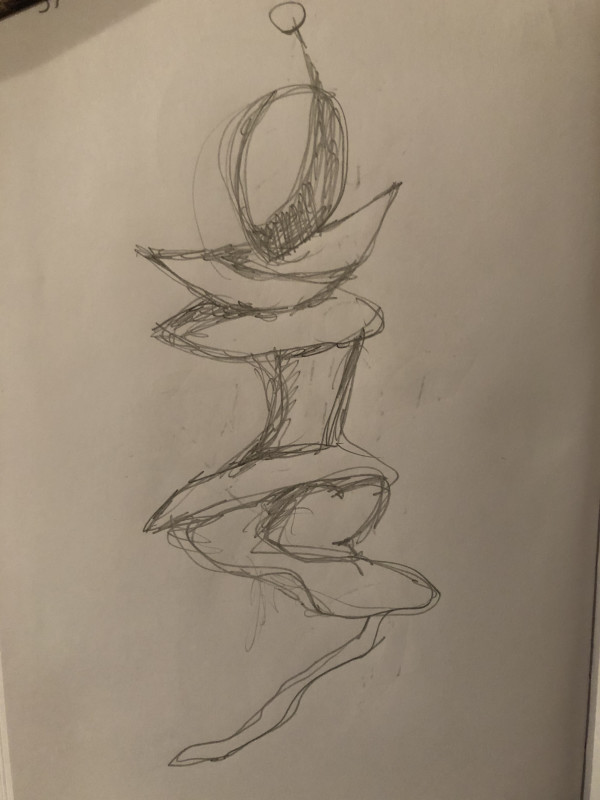 Untitled Pencil Sketch by Craig Moran