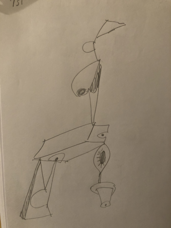 Untitled Pencil Sketch by Craig Moran