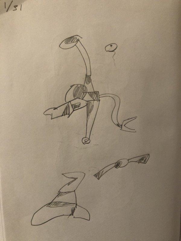 Untitled Pencil Sketch by Craig Moran