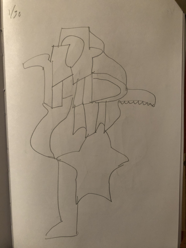 Untitled Pencil Sketch by Craig Moran