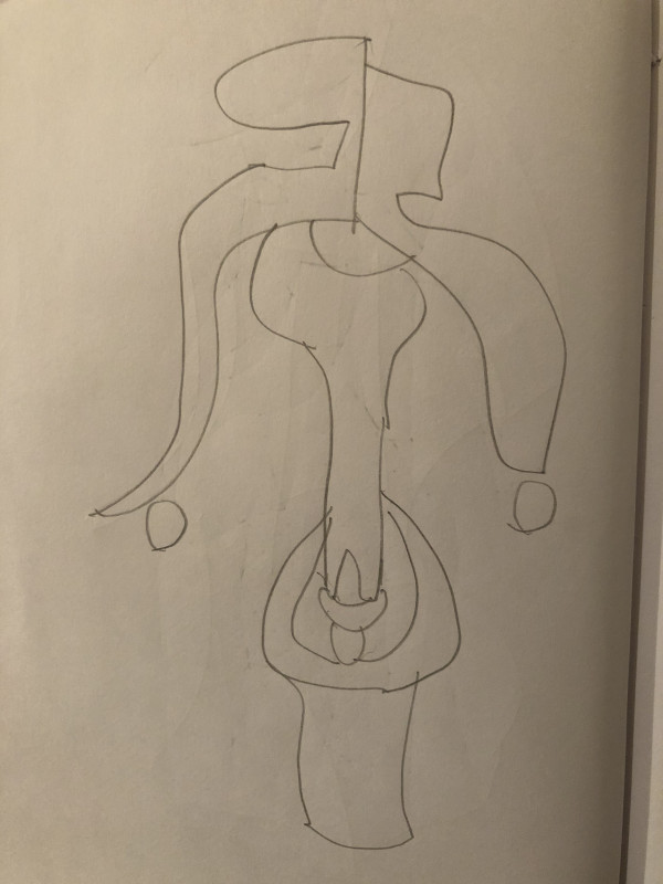 Untitled Pencil Sketch by Craig Moran